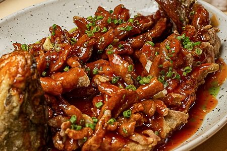 Карп в кисло-сладком соусе