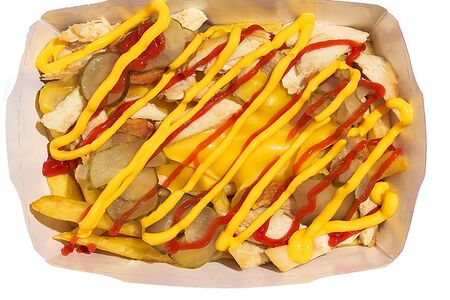 С куриным мясом в сливочно-сырном соусе