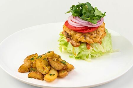 Капитан Барашек (на листьях салата)