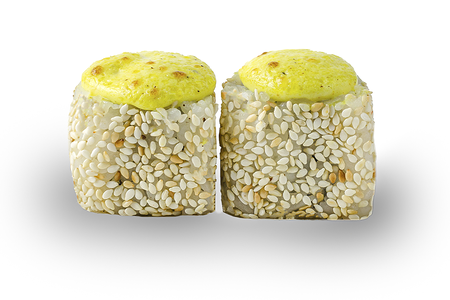 Ролл Цезарь запечённый