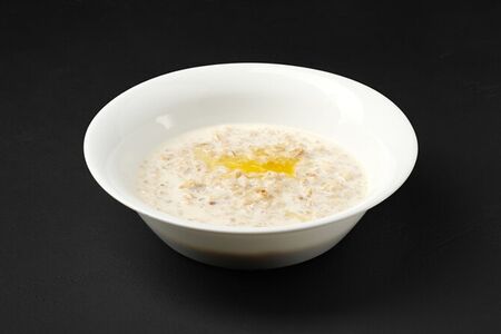 Каша овсяная на молоке с маслом