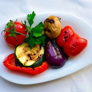 Овощной шашлык