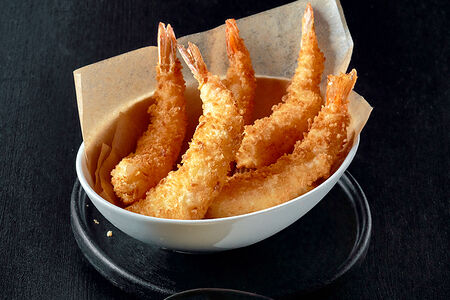 Креветки в кляре Эби Тэмпура