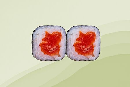 Ролл с лососем