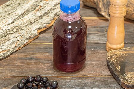 Морс из чёрной смородины