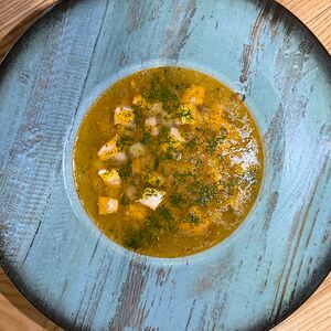 Уха из лосося и судака