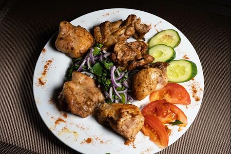 Шашлык из куриных бедрышек