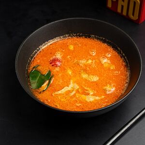 Том ям с рыбой