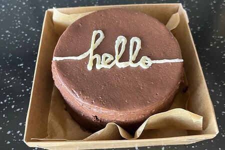 Бенто-торт Шоколадный