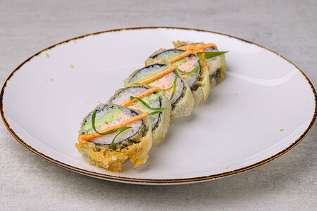 Ролл жареный со снежным крабом