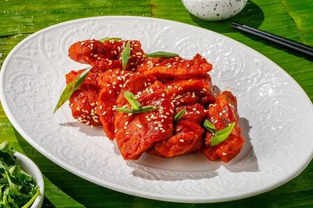 Курица в кисло-сладком соусе