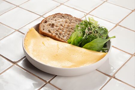 Французский омлет, трюфельный жульен