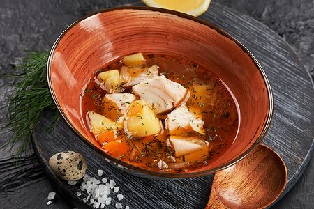 Суп Уха из судака