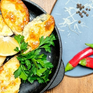 Запеченные мидии