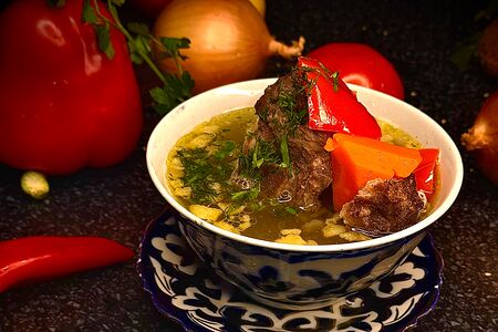 Шурпа с говядиной