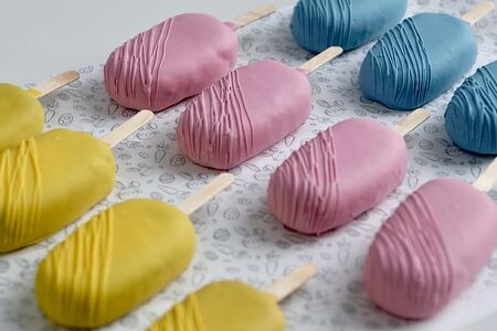 Кейкпопсы-эскимо разноцветные набор 