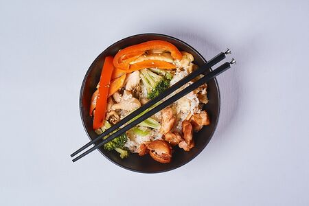 Тяхан с курицей Мини