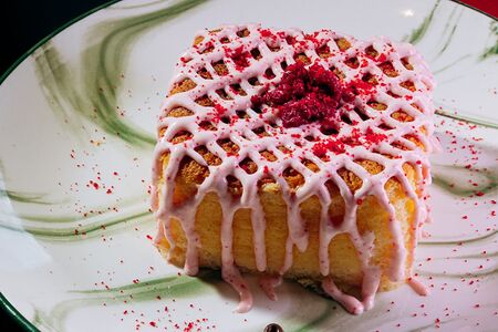 Хлопоквый чизкейк Красный дракон