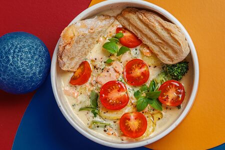 Фрикасе из лосося