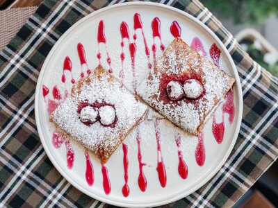 Блинчики с заварным кремом