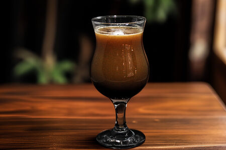 Бабл ти с кофе и желе