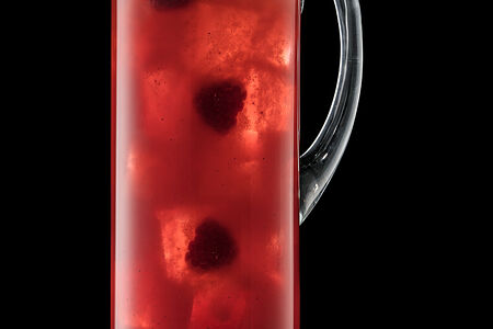 Лимонад маракуйя и малина