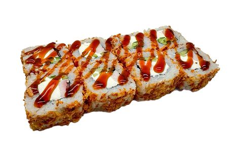 Криспи-ролл с копченой курицей