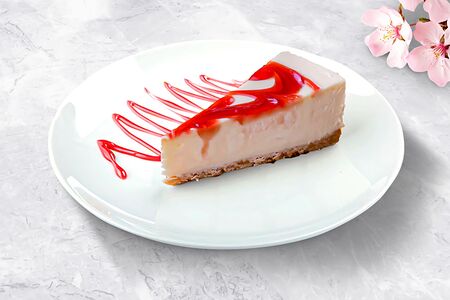 Чизкейк клубничный