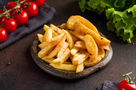 Картошка фри и по-деревенски микс