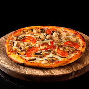 Пицца с курицей 