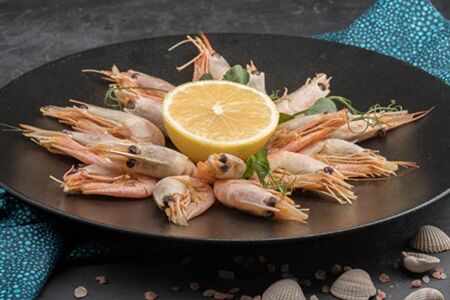 Креветки отварные