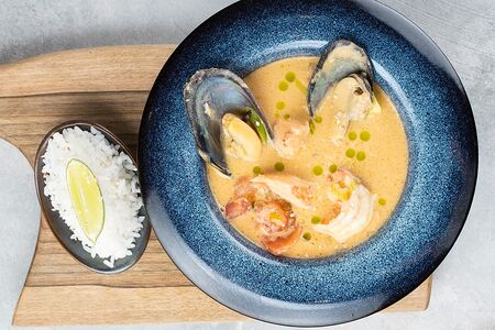 Том-Кха с морепродуктами