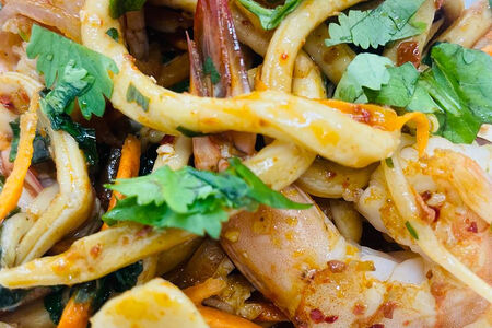 Жареная лапша L