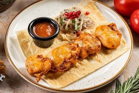 Шашлык из куриного бедра