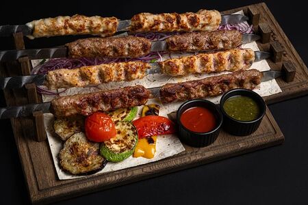 Ассорти люля-кебабов