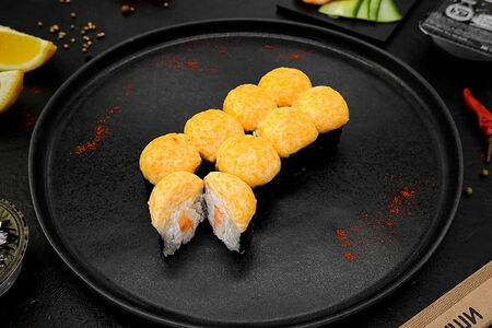 Запеченный с креветкой