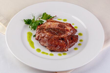 Стейк из свиной шеи