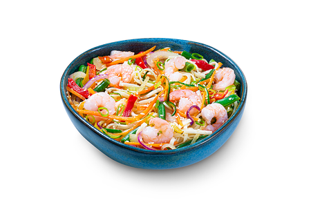 Вок Сливочная креветка