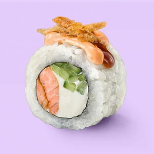 Кранч с лососем