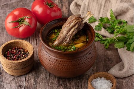 Суп Пити с бараниной