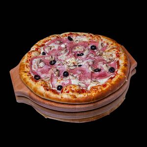 Ветчина и грибы большая