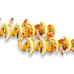 Шашлычки из креветок