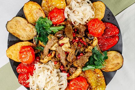 Садж-кебаб от шеф-повара