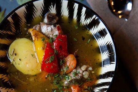 Шурпа с бараниной 