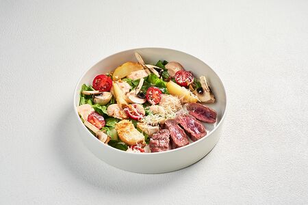 Салат с говядиной