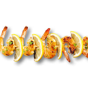 Шашлычки из креветок