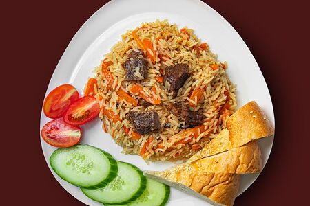 Узбекский плов с говядиной