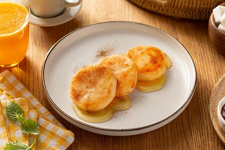 Сырники с медом и корицей