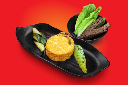 Веган-скрэмбл с тофу