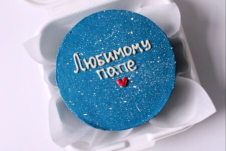 Бенто-торт папе на праздник, на день рождения Космический